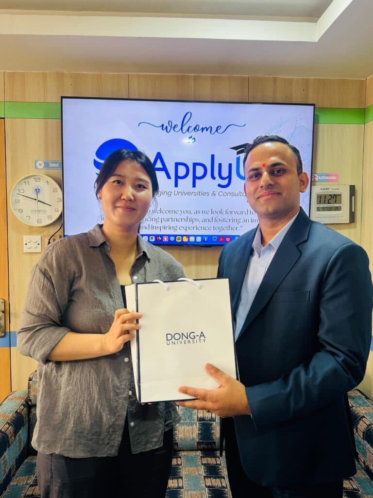 Welcome event with ApplyUni