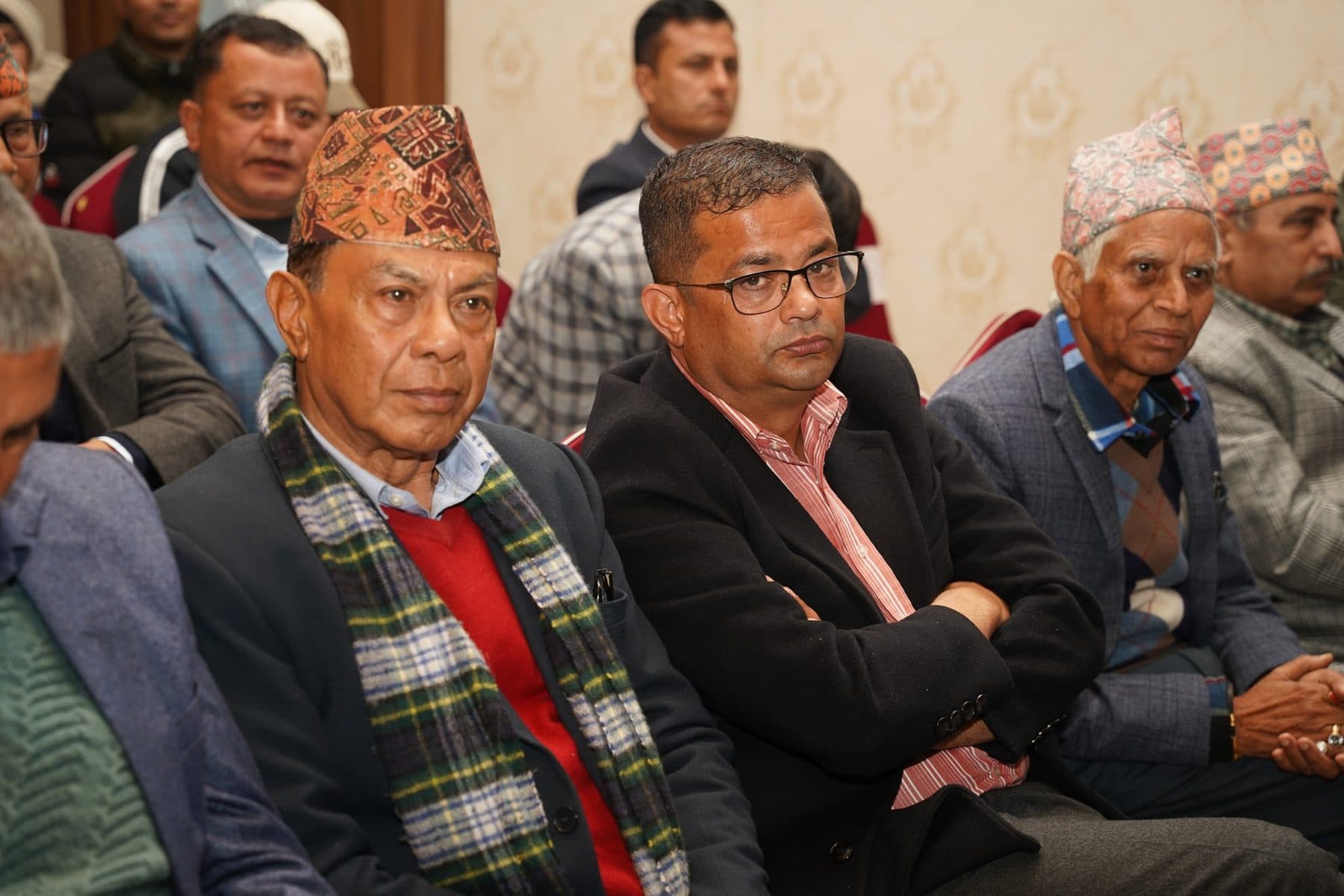 Senior members in attendance