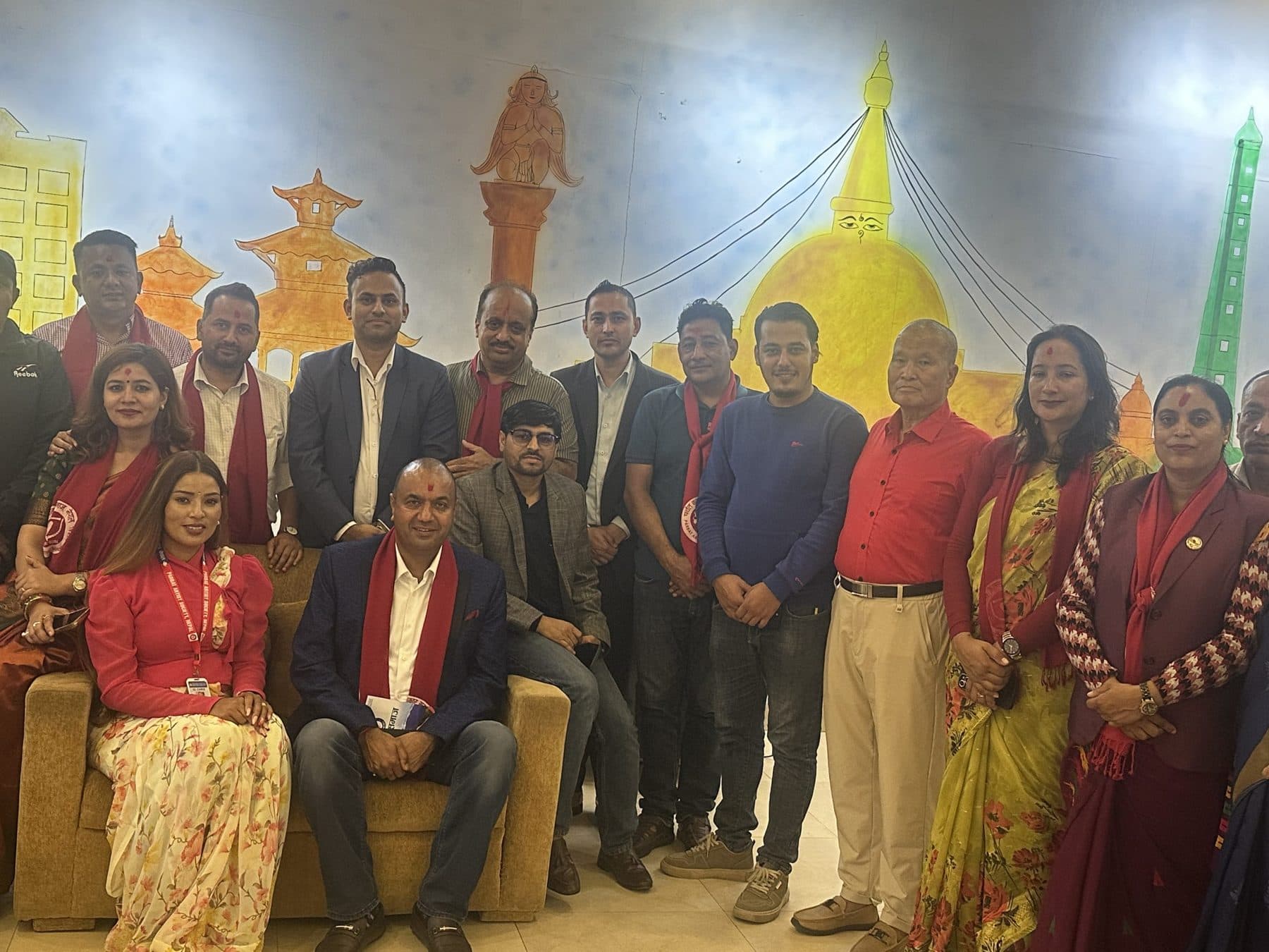 Reception with community leaders